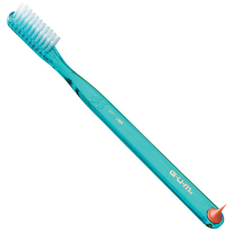 Sunstar Butler 411PC GUM Toothbrush Adult Full Classic Soft with Tip 12/Bx