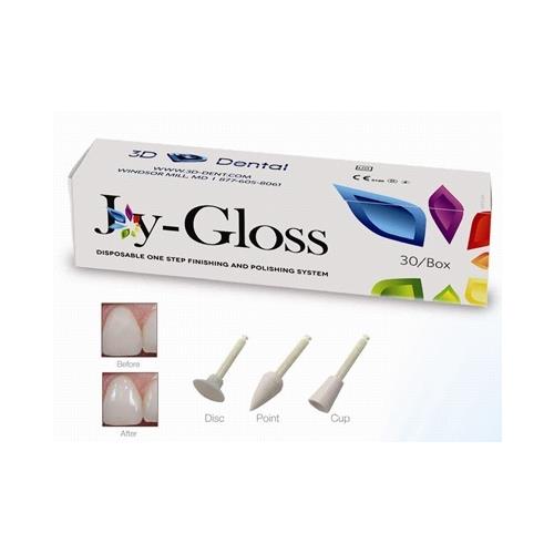 House Brand JG-D Joy-Gloss Disposable Finishing & Polishing Enhance Discs 30/Bx