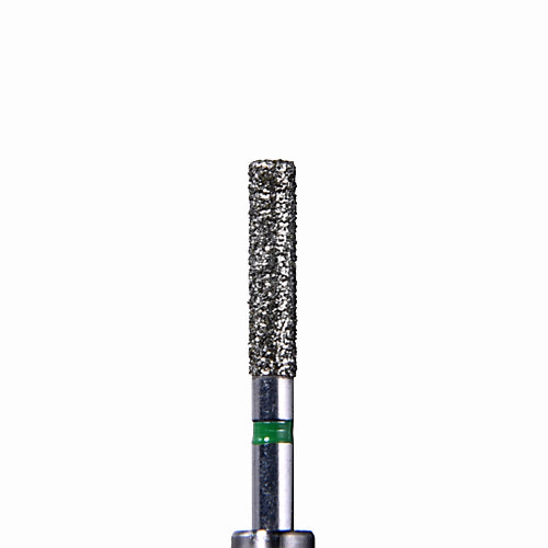 Mydent 837-018C Defend FG Friction Grip Coarse Grit Flat End Cylinder Diamond Burs 10/Pk