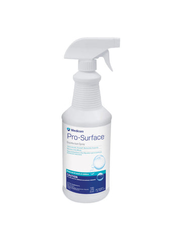 Medicom 40066 Medicom Pro-Surface Disinfectant Spray Bottle 32 Oz EXP Jun 2023