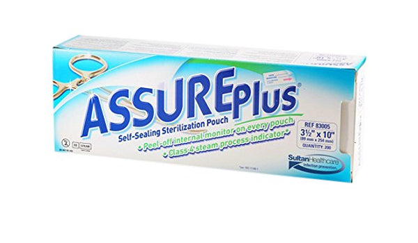 Sultan 83015 AssurePlus Self Sealing Sterilization Pouches 7
