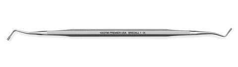Premier Dental 1003796 #1 Bredall Double End Smooth Amalgam Plugger / Condenser Ocatogonal Handle