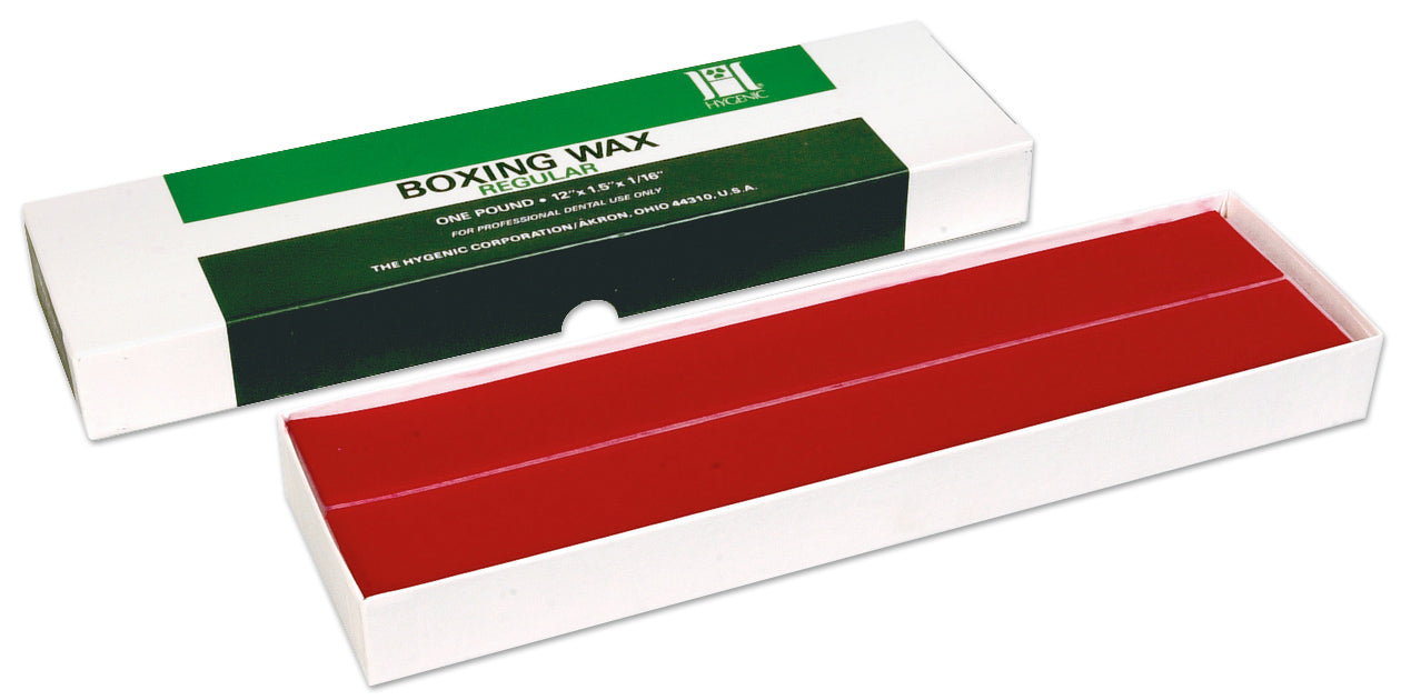 Coltene Whaledent H00816 Hygenic Boxing Wax Red Extra Thin 12