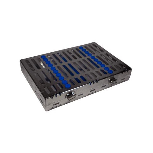 Hu-Friedy IM5108 IMS Signature Series Cassette 10 Instrument Small Blue