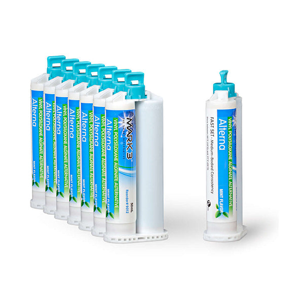 Mark3 9012 Alterna Dental Alginate Alternative Fast Set Mint 50 8/Pk mL