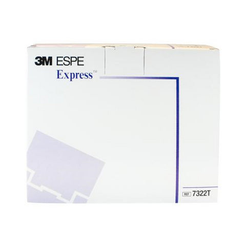 3M ESPE 7322T Express VPS Impression Material Regular Body Regular Set Cartridges 10/Pk