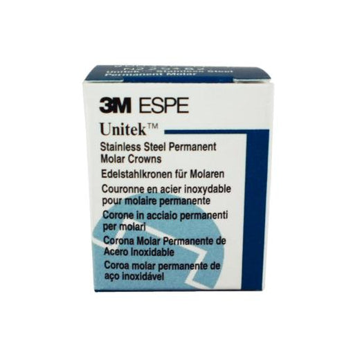 3M ESPE 900326 Unitek Stainless Steel 1st Molars Crowns Upper Right #6 5/Bx