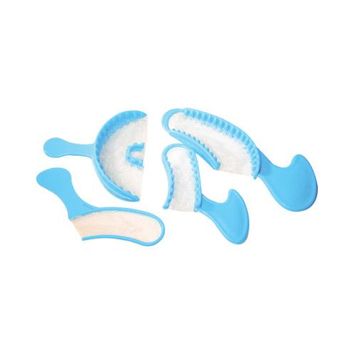 Mydent BT1004 Defend Quadrant Plastic Dental Bite Trays with Mesh 35/Pk