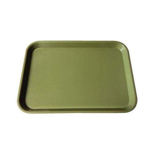 Plasdent 300BF-4 Set-Up Tray Flat Size B Ritter Green 13 3/8" X 9 5/8" X 7/8"