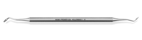 Premier Dental 1003801 Double End #1 Hollenback Condenser With Octagonal Handle