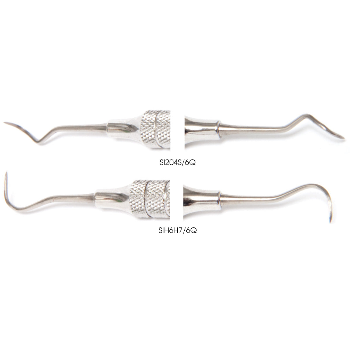 Quala SI204S/6Q Posterior Implant #204S Sickle Scaler #6 Large 3/8