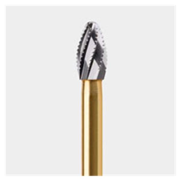 Microcopy CK37923 CrownKing FG 379-023 Football Crown Prep Carbide Burs 25/Pk