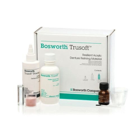 Keystone 0921250 Bosworth Trusoft Acrylic Denture Relining Material Standard Pack