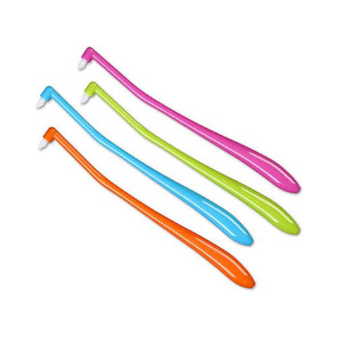 Plasdent 20050 End-Tufted Specialty Dental Brush 4 Assorted Colors 48/Pk