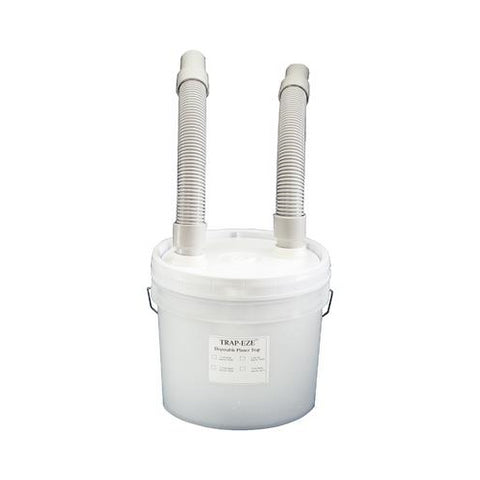 Buffalo Dental 62110 Trap-Eze Complete Kit 5 Gallon 14.5" Height Sealed Bucket & Hoses