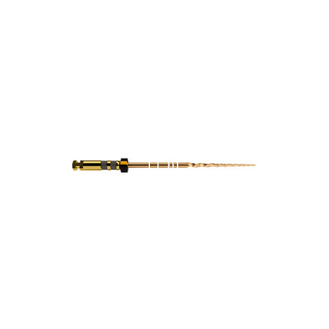 Dentsply Maillefer A0411221G0403 ProTaper Gold Rotary Files 21mm F4 Double Black 6/Pk