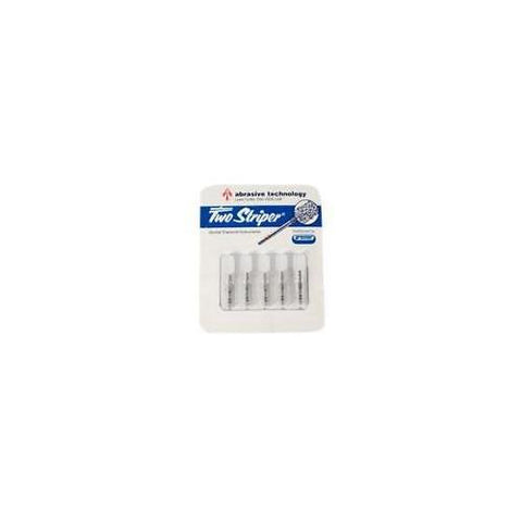 Premier Dental 2015063 Two Striper Friction Grip FG #230C Coarse Barrell Shaped Diamond Burs 5/Pk