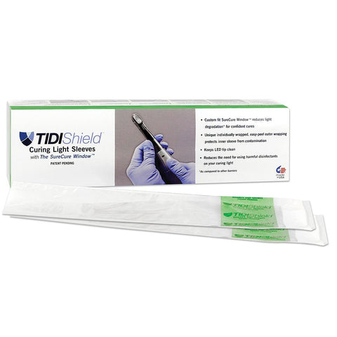 Tidi 21114 TIDIShield Curing Light Sleeve Ultradent Valo Corded 100/Pk