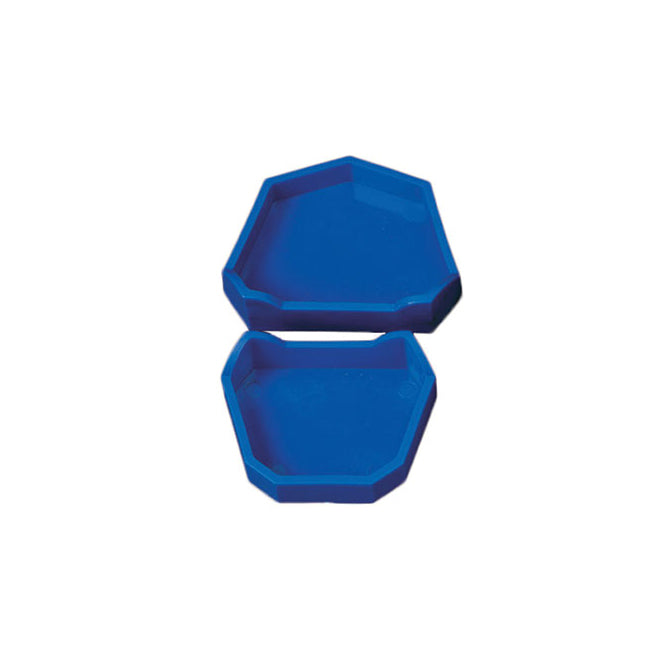 Plasdent MF-L Dental Model Formers Large Blue 3/Pk Upper & 3/Pk Lower