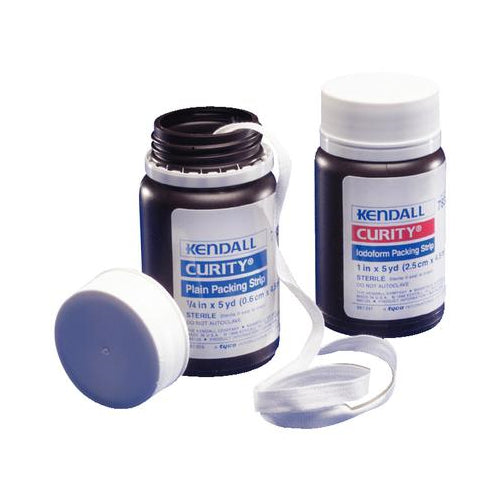 Kendall Healthcare 7831 Iodoform Packing Strips Sterile Cotton Gauze 1/4