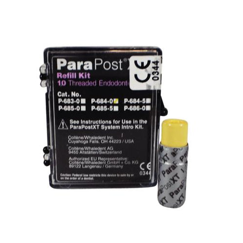 Coltene Whaledent P684-0 ParaPost XT Titanium Threaded Posts .040