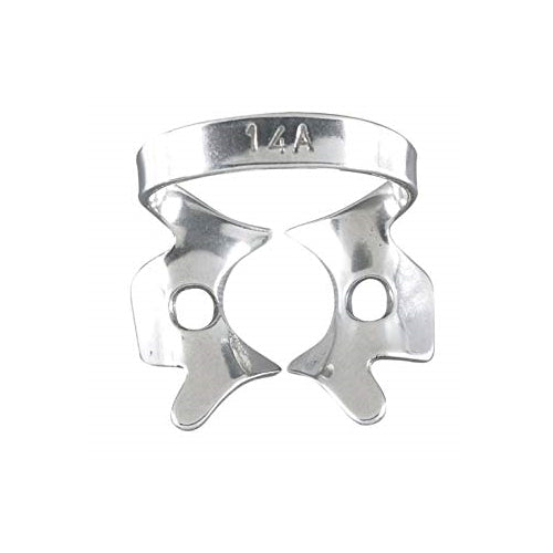 Miltex Integra 76D-14A Rubber Dam Dental Clamp Winged Molar #14A Metal