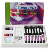 Prime Dental 001-410 Micro-Hybrid Composite 7 Assorted Syringe Kit VLC