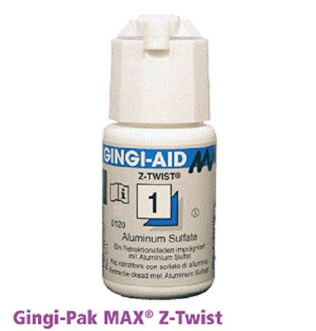 Gingi-Pak 12171 MAX Z-Twist Weave Gingi-Aid #1 Thin Retraction Cord 108"