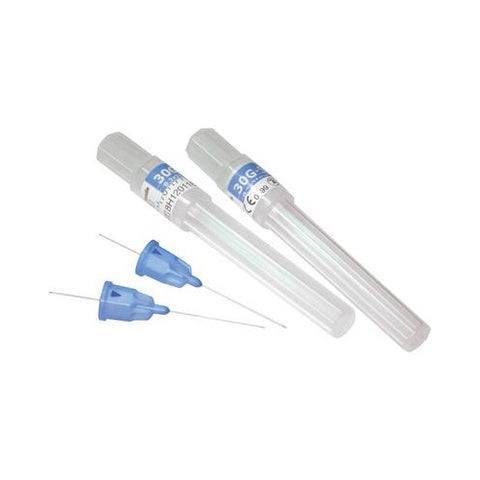 Mydent DN2100 Defend Dental Needles 27 Gauge Short Plastic Hub 100/Bx
