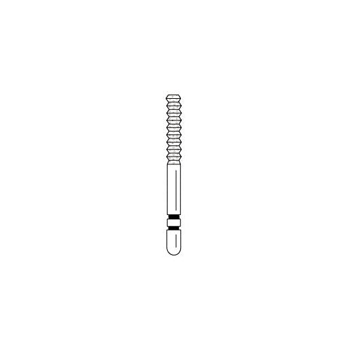Abrasive Technology Two Striper FG Friction Grip #SC8 Gross Reduction Coarse Grit Diamond Burs 5/Pk