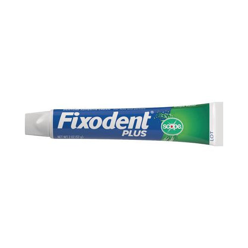 Proctor & Gamble 80362547 Fixodent Plus Scope Denture Adhesive Tube 24/Case 2oz