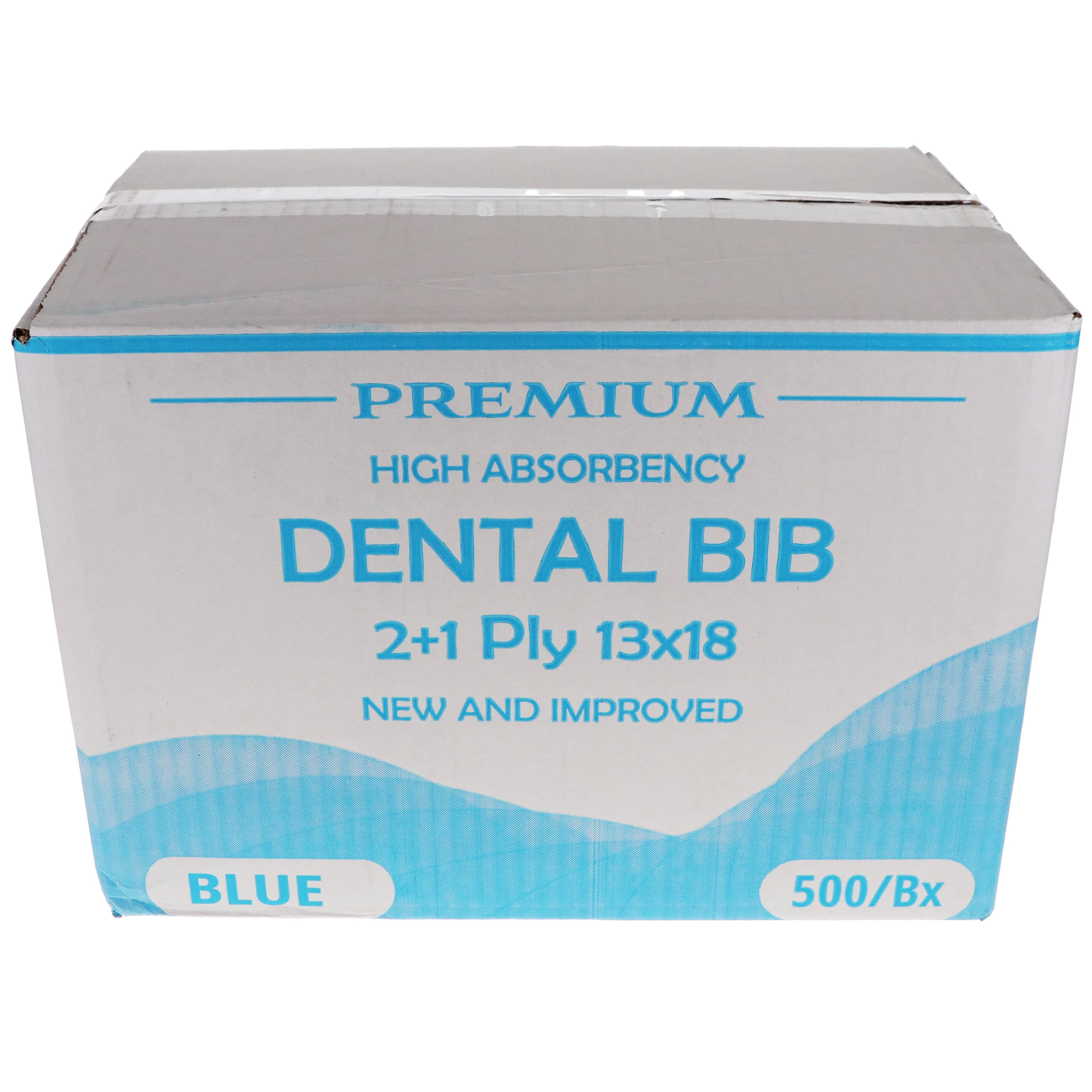 House Brand Dentistry 109210 Dental Patient Bibs 2+1 Ply 13