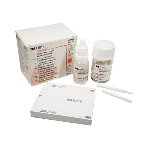 3M ESPE 38019 Durelon Carboxylate Luting Dental Cement Introductory Package