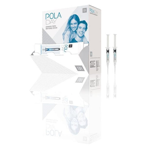 SDI 7700071 Pola Day Tooth Whitening Hydrogen Peroxide Dental Kit 9.5% 50/Pk 3 Gm EXP Aug 2024