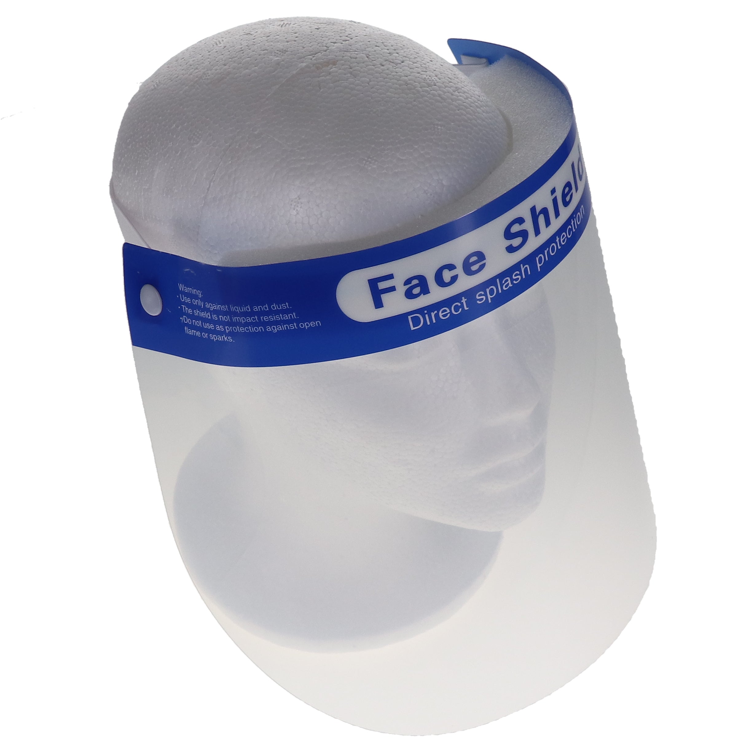 House Brand Dentistry 101215  Face Shields Blue Form Anti-fog 32cm x 22cm