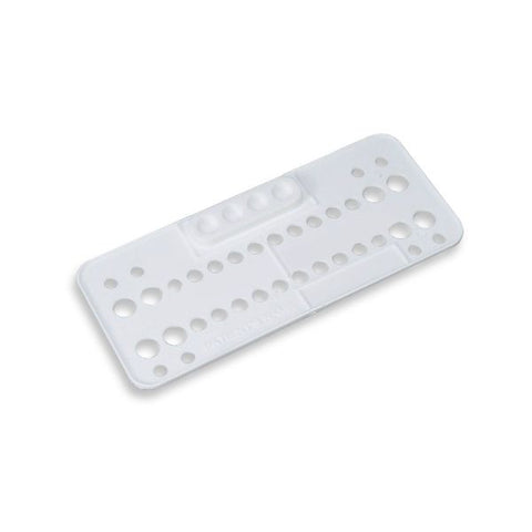 Plasdent BT2003-1 Ortho Bracket Disposable Dental Trays White 25/Pk