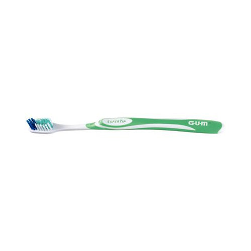 Sunstar Butler 461PG GUM Super Tip Toothbrushes Adult Compact Soft 12/Bx