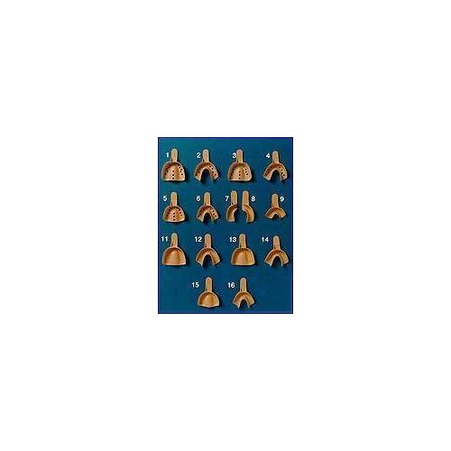 WaterPik 011525-012 Sani-Trays #15 Solid Small Upper Impression Trays 12/Pk