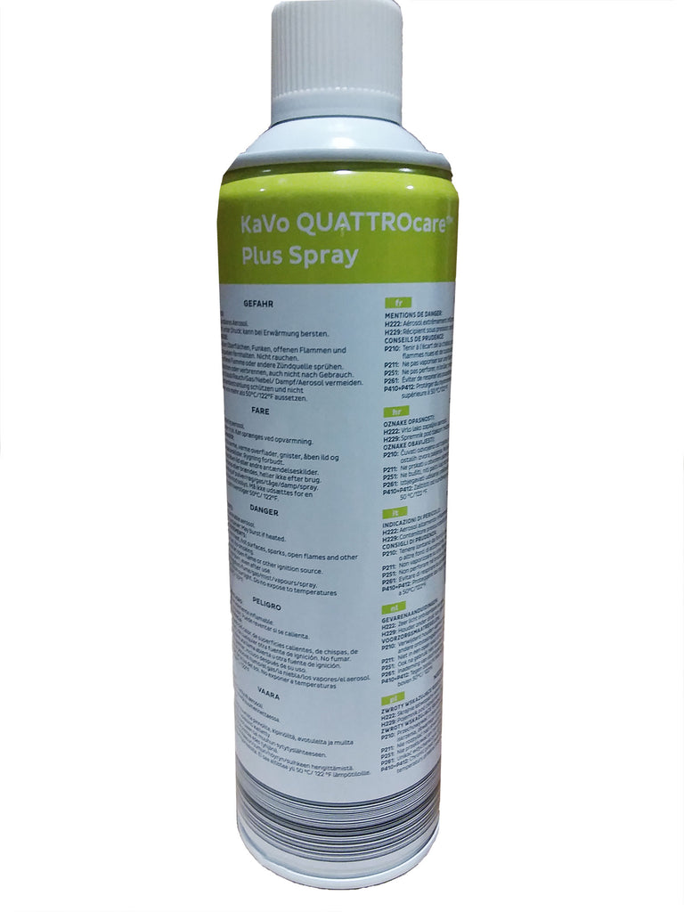 Kavo 1.005.4524 QUATTROcare Plus Spray for Instruments 500 mL Can 1.005.3844