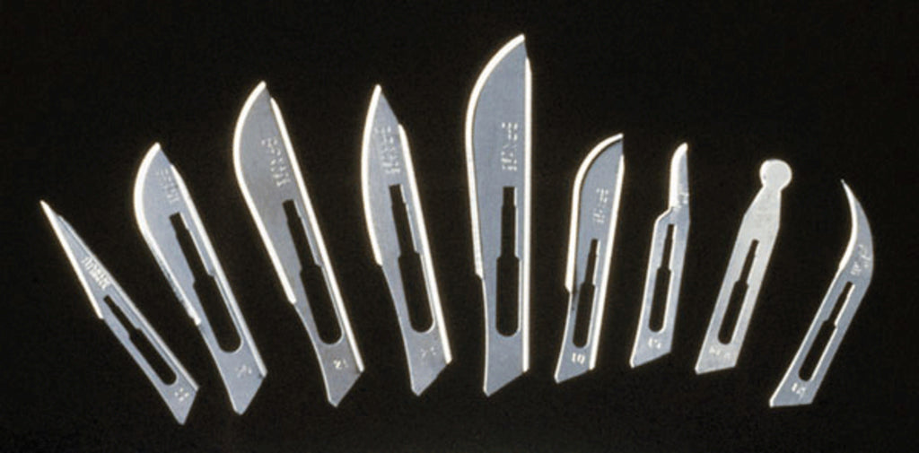 Becton-Dickinson 371215 Bard-Parker Stainless Steel Scalpel Blades Sterile #15 50/Bx