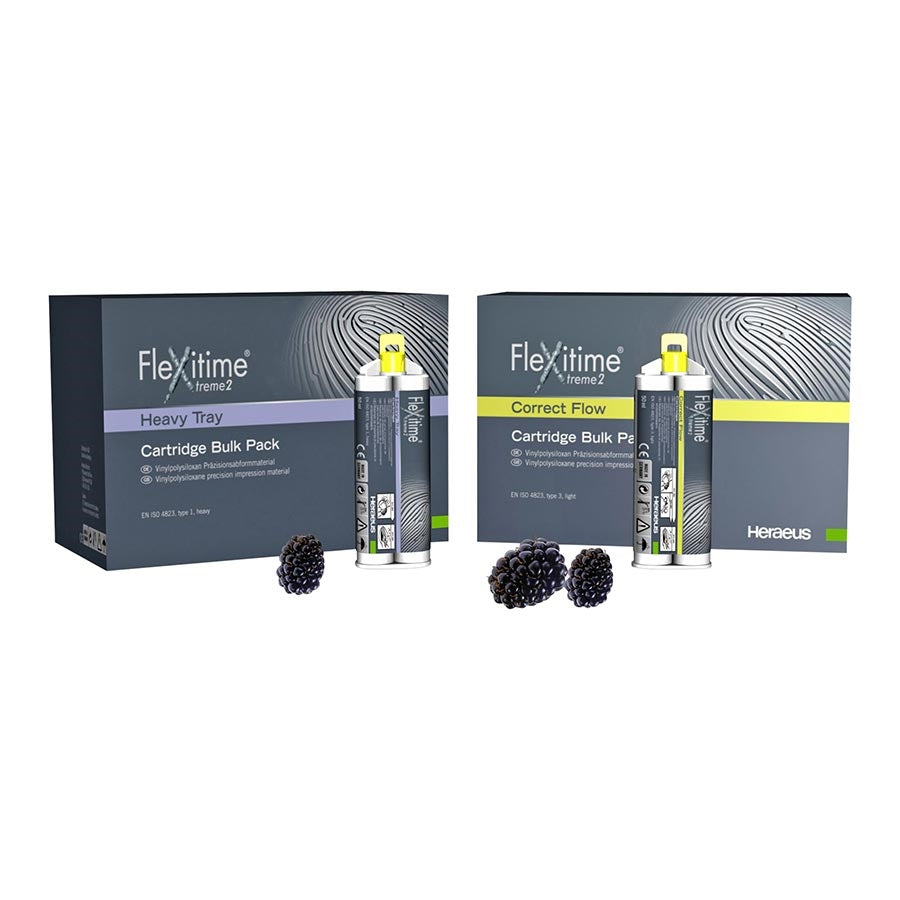 Kulzer 66044884 Flexitime Xtreme 2 Impression Material Heavy Tray 50 mL 12/Pk