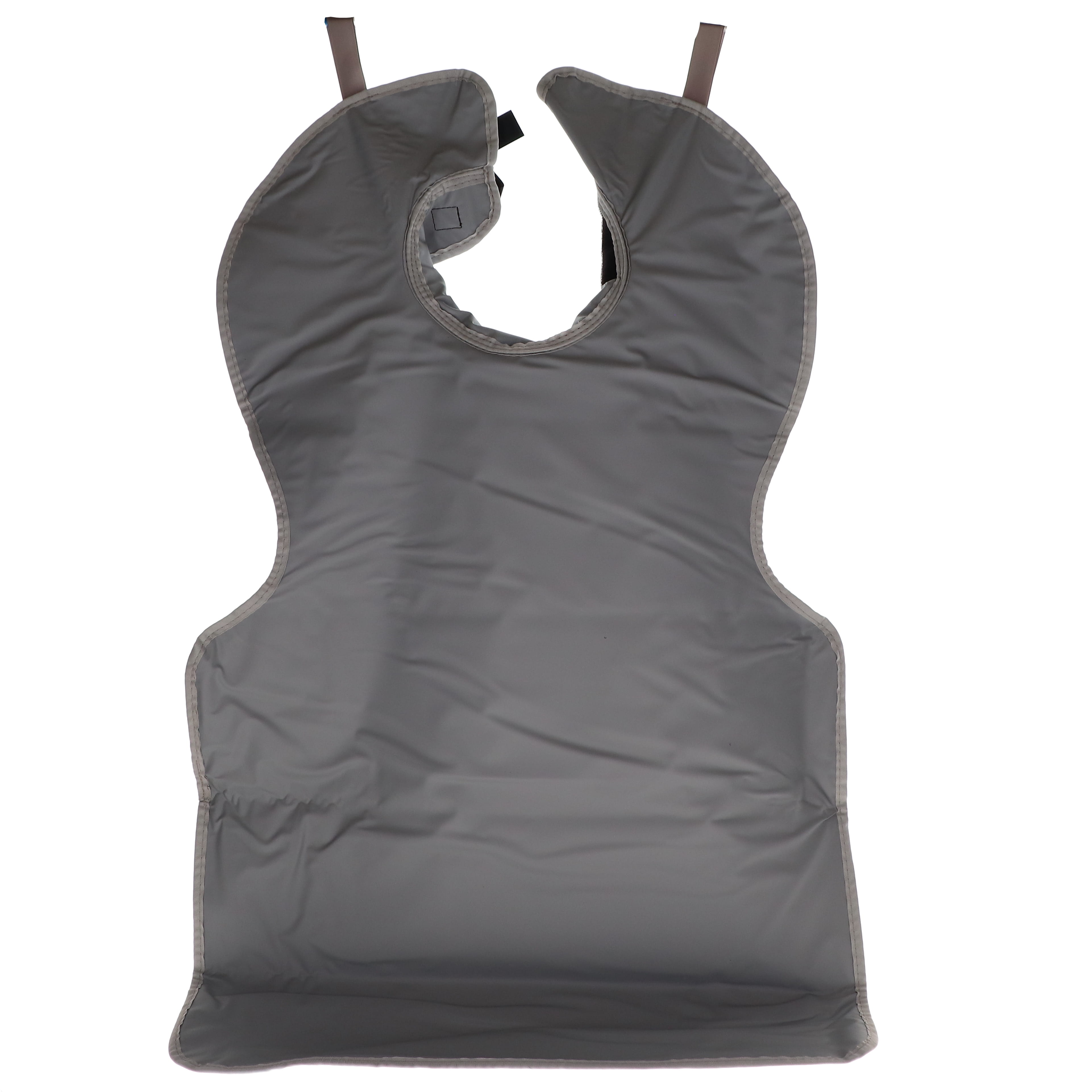 House Brand Dentistry 109409 Lead Dental X-Ray Apron Adult With Collar Grey