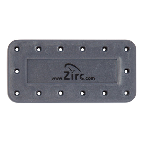 Zirc Dental 50Z403I Magnetic Bur Block 14 Hole Gray Microban Autoclavable