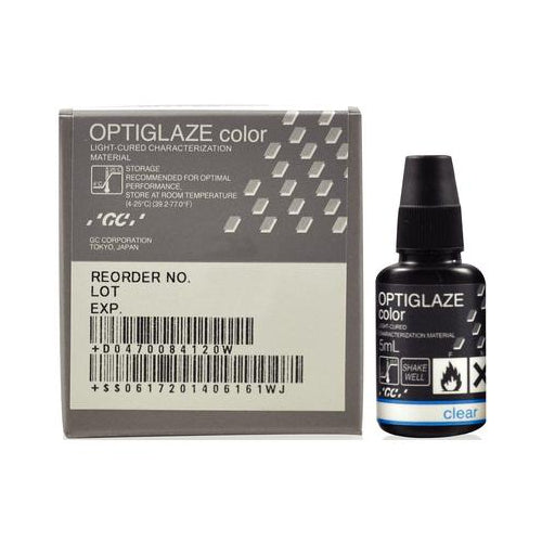 GC 008424 OptiGlaze Color Clear Dental Coating 5 mL