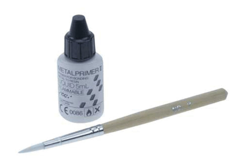 GC 000554 MetalPrimer II Dental Primer Liquid For Bonding Resin To Metal 5 mL