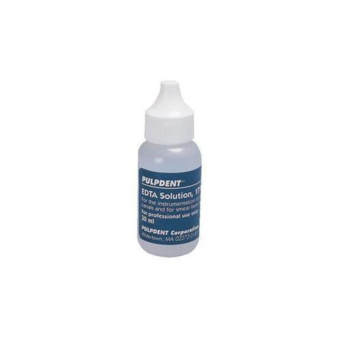 Pulpdent EDTA-120 EDTA Aqueous Chelating Cleanser Solution 17% 120 mL Bottle