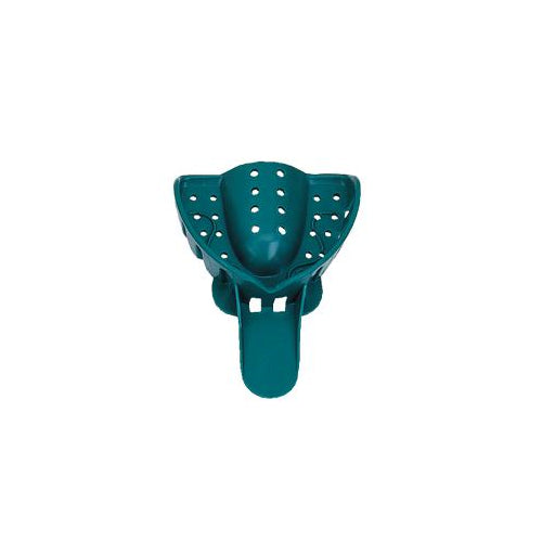 Vista Dental 311003 Vista Full Arch Impression Tray #3 Medium Upper Teal 12/Pk