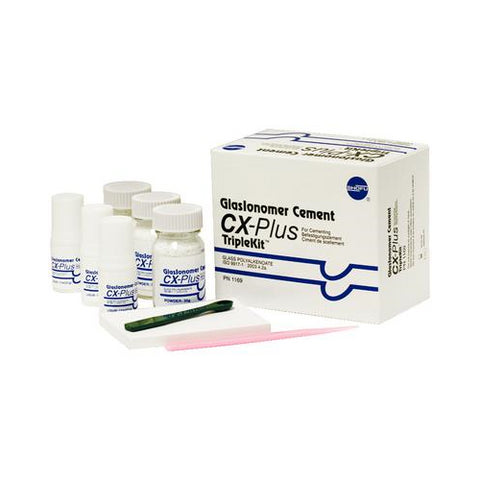 Shofu Dental 1169 GlasIonomer CX-Plus Tripolymer Luting Cement Triple Kit