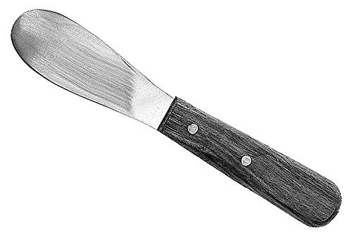 House Brand 707-871 Pomee Dental Plaster Spatula #11R 3 1/2'' Flat Steel