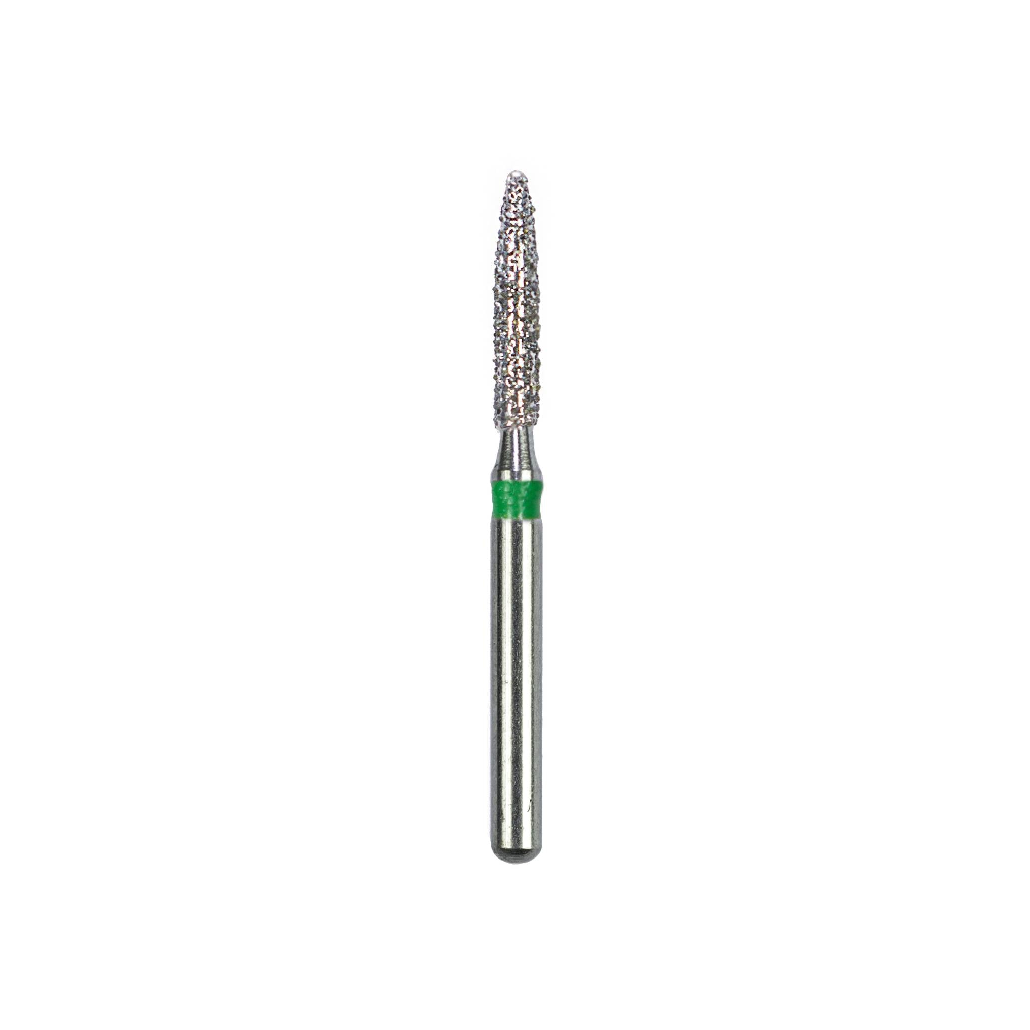 House Brand 862-010SF FG Friction Grip Flame Super Fine Grit Diamond Burs 6/Pk
